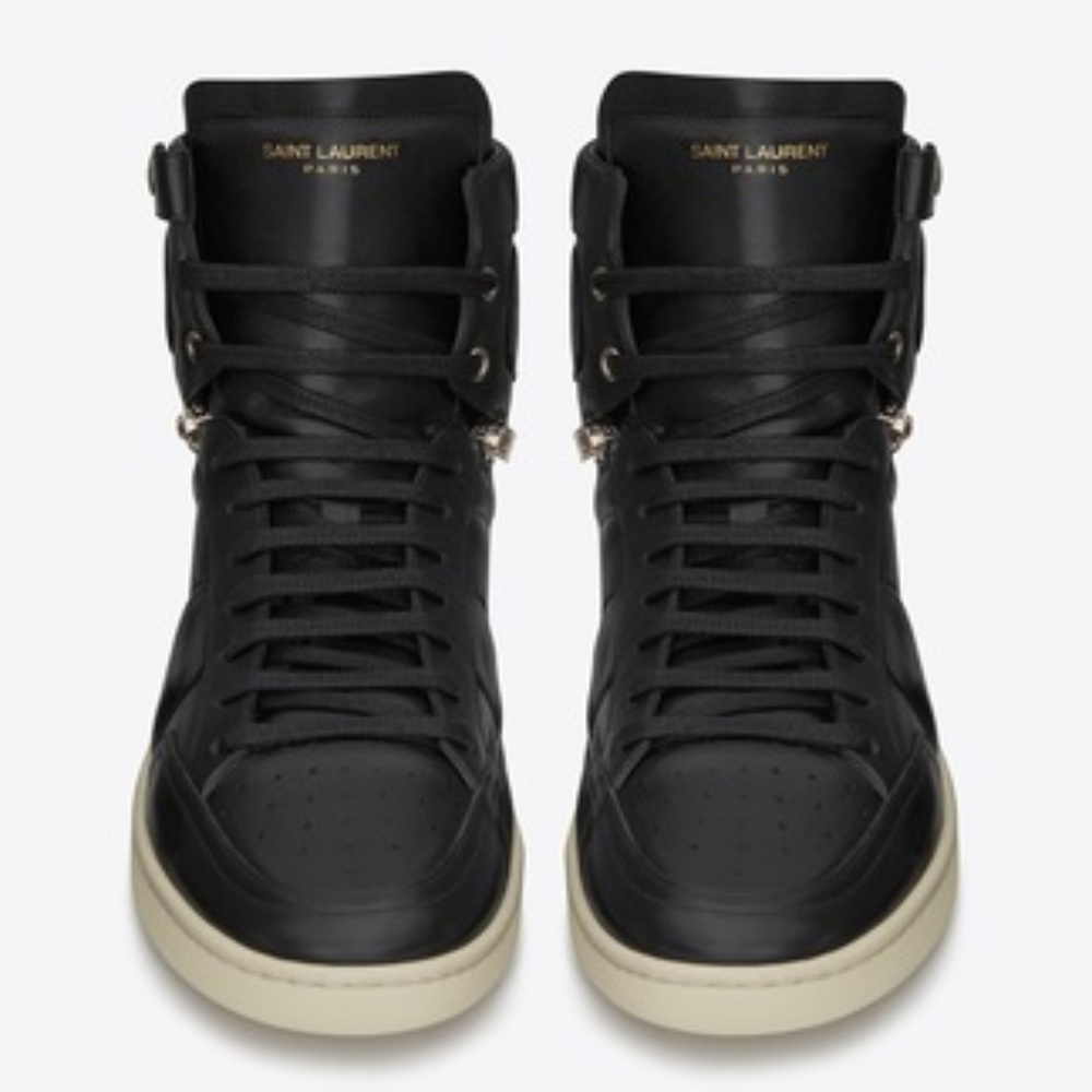 Saint Laurent Biker Sneakers - Picture 2 of 3